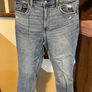 Abercrombie & Fitch Light Blue Straight Jeans